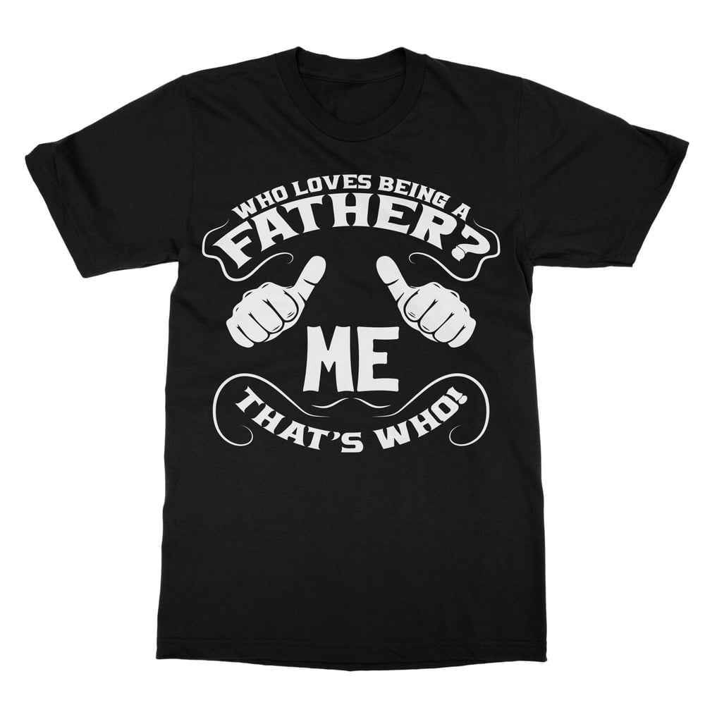 Image of Mens Love Being a Father Tee (blk)