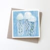 Greeting Card - Jelly Fish