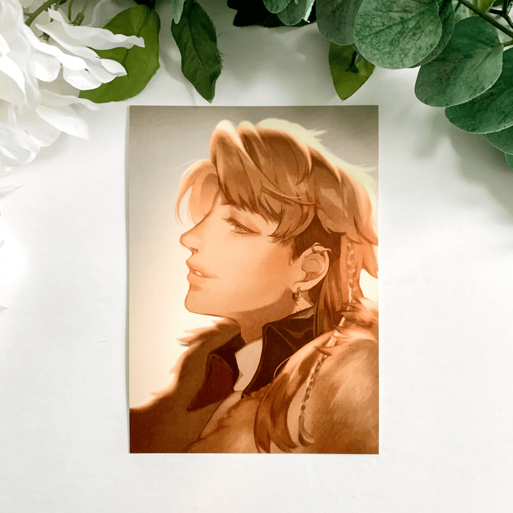 Image of ATEEZ Hongjoong A7 Print