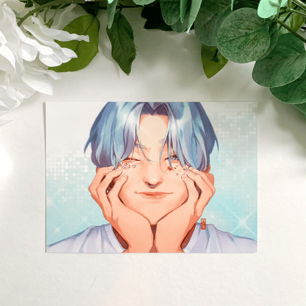 Image of ATEEZ Wooyoung A7 Print