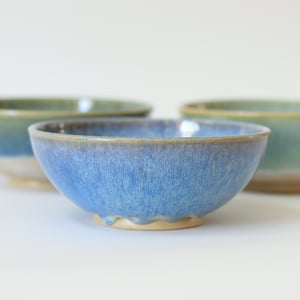 Image of Blue Lavender Cereal Bowl