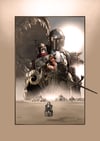 Star Wars The Mandalorian: The Marshal A3 Giclee Art Print
