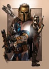 Star Wars The Mandalorian: This Is The Way A3 Giclee Art Print