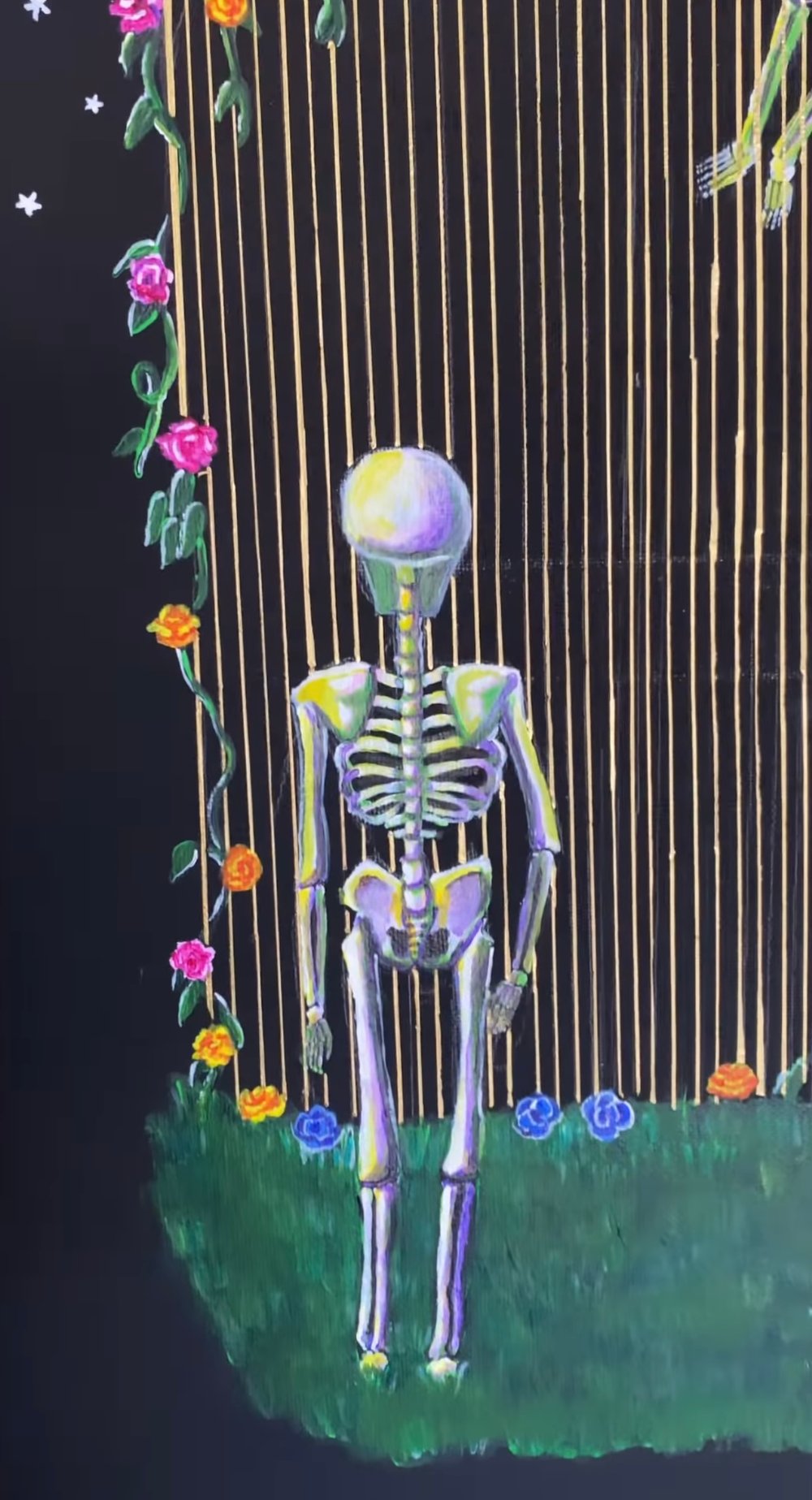 Image of "The Gate" Acrylic Painting