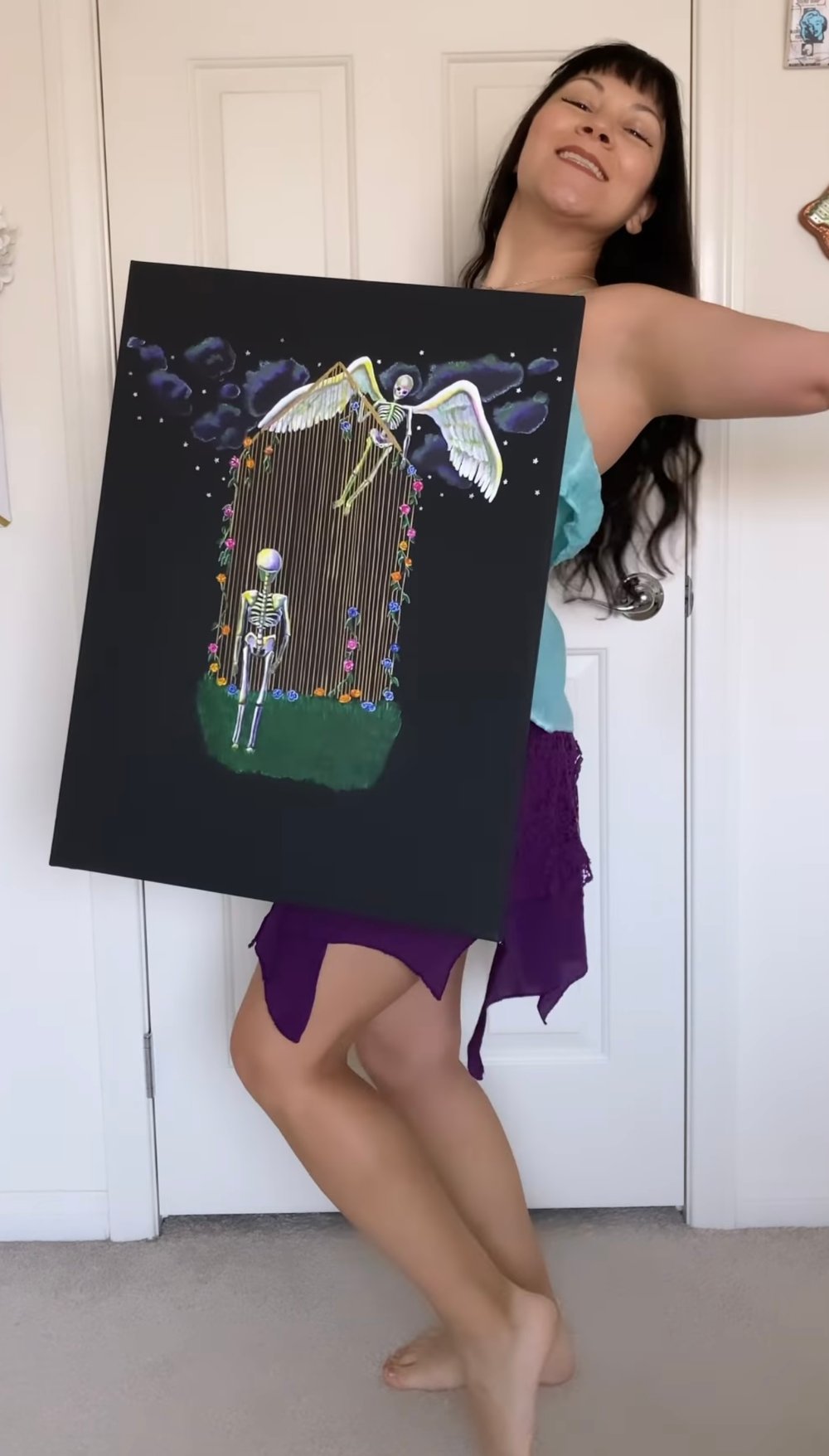 Image of "The Gate" Acrylic Painting