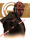 Star Wars Crimson Dawn Maul A3 Giclee Art Print