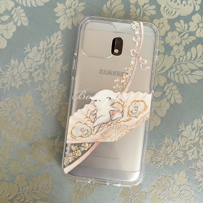 Image of First Phone Case "Nina and Her Fan of Wonders"