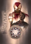 Iron Man Tony Stark Endgame A3 Giclee Art Print