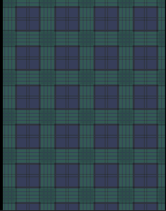 Image of Celtic Coorie Blue & Green Check Shade 30cm 