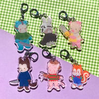 Image 4 of Animal Slashers | Acrylic Charms