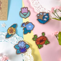 Image 3 of Blossom Bundle | Kraft Flower Sticker Pack