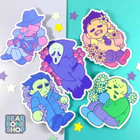Image 1 of Sleepy Slashers Jumbo Stickers