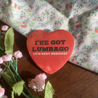 Image 2 of Lumbago | RDR2 Pinback Button