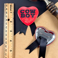 Image 4 of Cowboy / Cowgirl / Cowpoke | Pinback Button