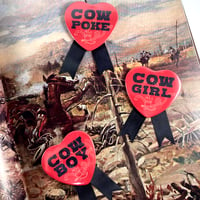 Image 2 of Cowboy / Cowgirl / Cowpoke | Pinback Button