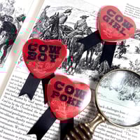 Image 5 of Cowboy / Cowgirl / Cowpoke | Pinback Button