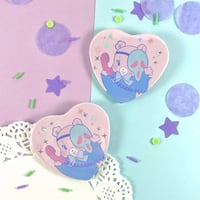 Image 3 of Ghostie Bear | Pinback Button