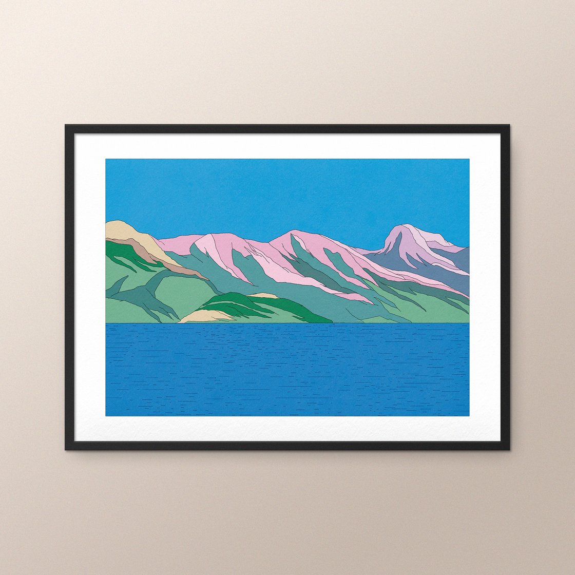 Image of [Art Print] [DIN A4 size] Fijord I