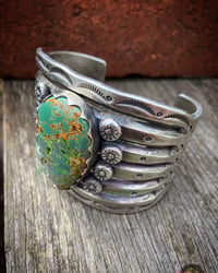 Image 2 of WL&A Ingot Royston "Medicine" Cuff - Wrist Size 6.75 to 7 in - 155 Grams