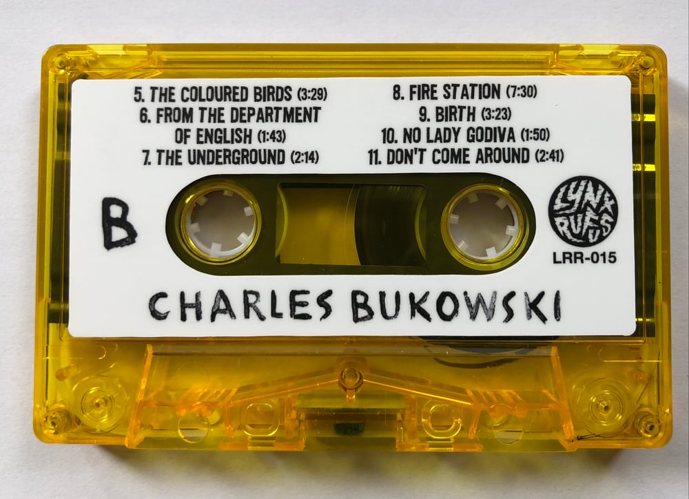 Charles Bukowski  “At Terror  Street And Agony Way” cassette LRR-015