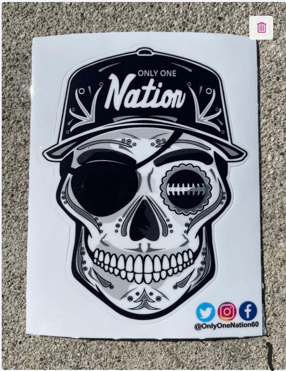 Only One Nation 3 sticker combo pack
