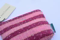 Image 2 of Fancy Tweed Handwoven and Handmade Makeup Bag 5