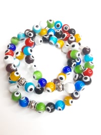 Image 1 of Multicolor evil eye 