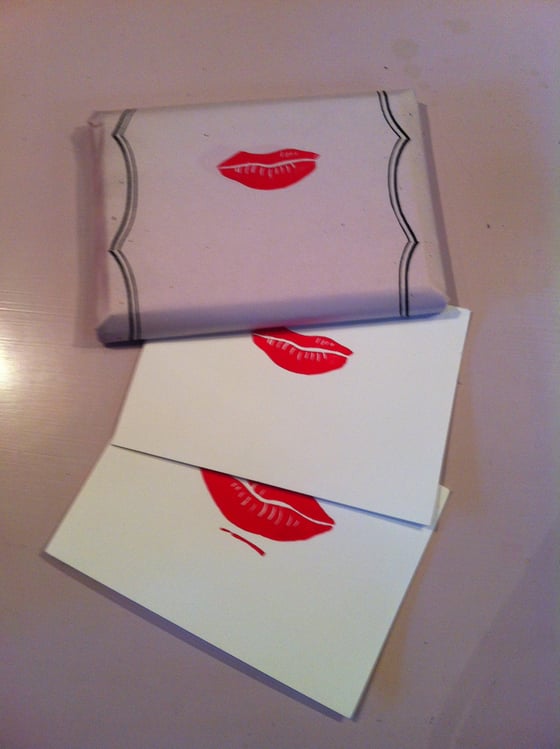 Image of Kissy Lip Cards