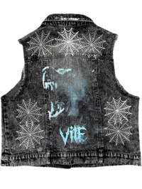 Image 2 of Vile (I don’t wipe) Denim vest 