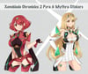 Xenoblade Chronicles 2 - Pyra and Mythra Stickers