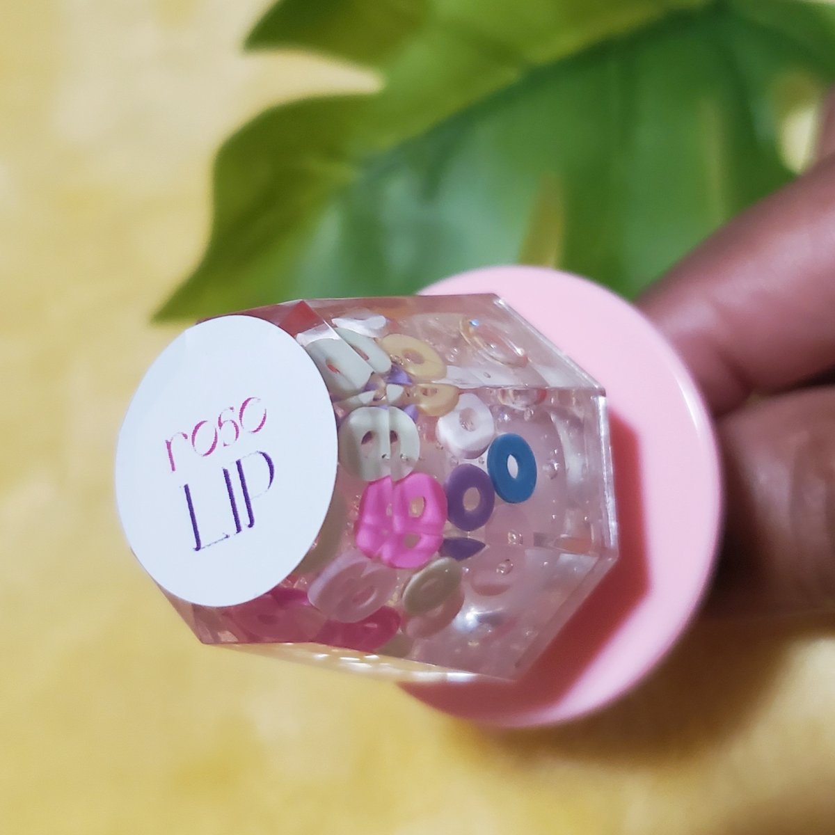 Lip Gloss Ring Pop Rose Cosmetics