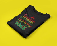 Image 1 of Black Pride-Juneteenth 1865 - Unisex T-Shirt