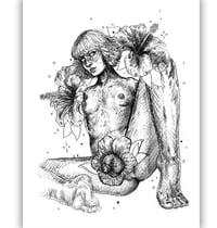 Image 1 of She Felt Beautiful Flower Prints