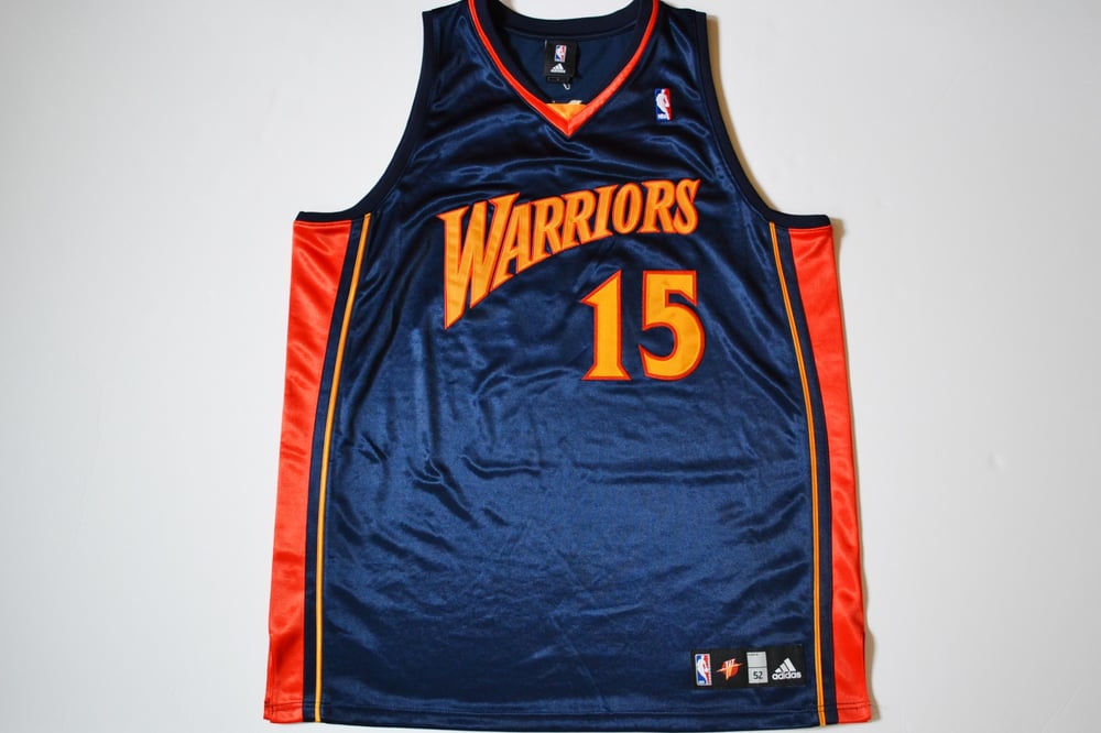 Image of Vintage 2008 Golden State Warriors Andris Biedrins Adidas Authentic Jersey Sz.52