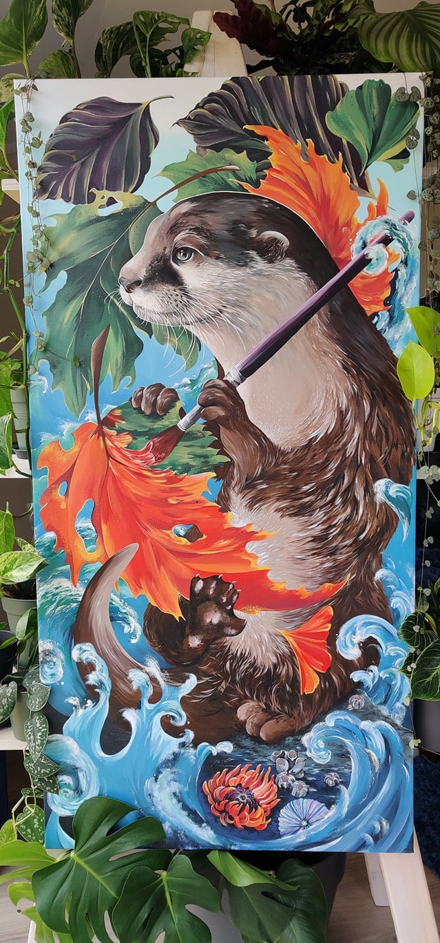 Otter Print