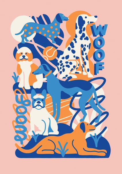 Image of Woof - Open Edition Print 