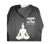 Karmic energy full zip hoodie black. 