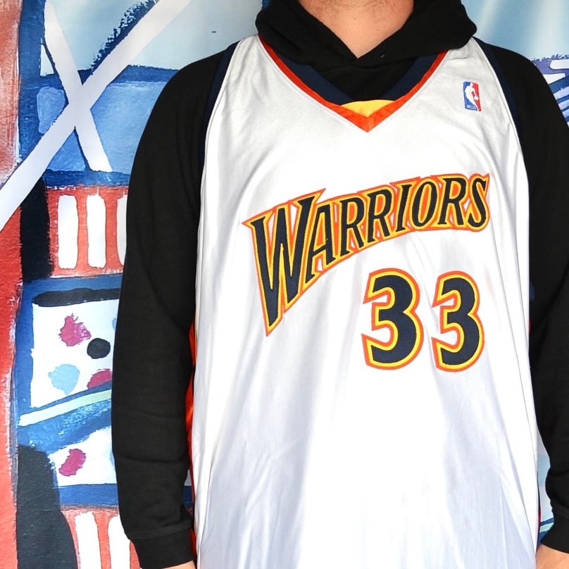 Vintage 2003 Golden State Warriors Antawn Jamison Reebok Authentic Jersey  Sz.56