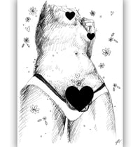 Image 1 of Original She Felt Beautiful XXVIII