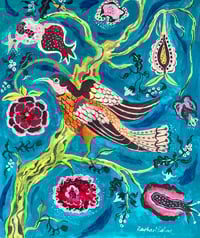 Image 1 of Bird & Flowers