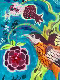 Image 2 of Bird & Flowers