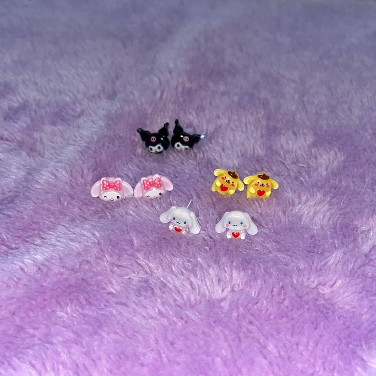 Character Stud Earrings Image 3