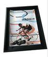 Original Vintage poster Adidas Sport Shoes Eddy Merckx World Hour Record Cyclist Race