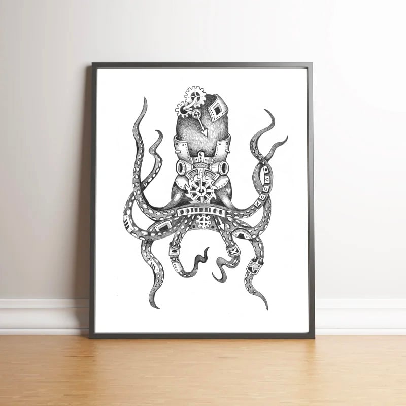 Image of Steampunk Octopus