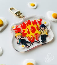 Image 1 of Sunny Side Up! (Johnny x Mark) - 3" Acrylic Keychain