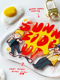 Image 2 of Sunny Side Up! (Johnny x Mark) - 3" Acrylic Keychain