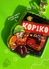 Image 2 of Johnny's Coffee Candy - 2.5" Acrylic Keychain