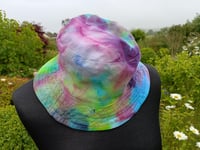 Image 5 of Ice dyed bucket hat