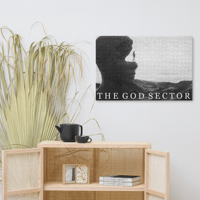 Image 1 of The God Sector | Piece of Mind | 24″×36″ Canvas Print