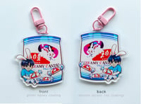 Image 3 of Doyoung White Rabbit Candy - 2.5" Acrylic Keychain